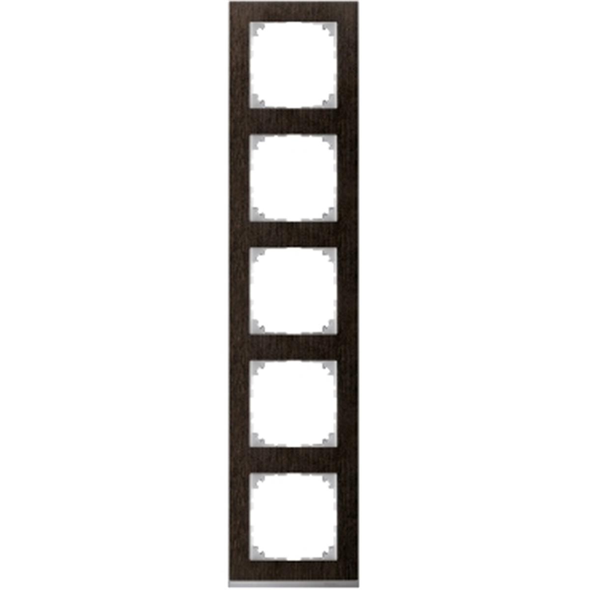 MTN4050-3671
Merten M-Pure Decor beşli çerçeve Venge
