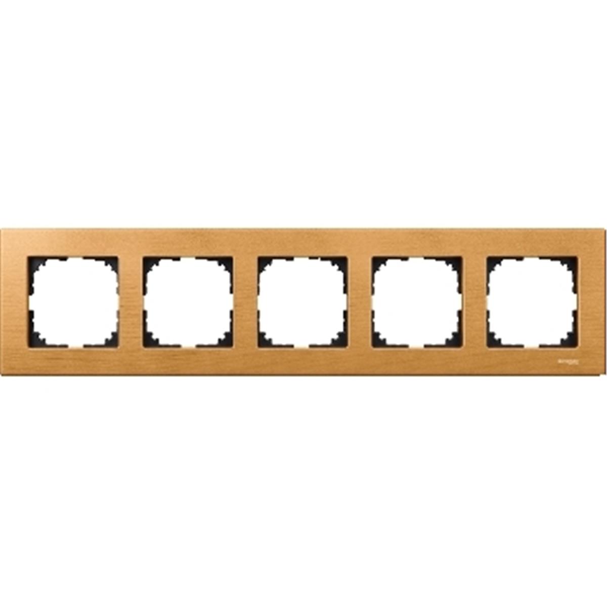 MTN4055-3470
Merten Beşli çerçeve, M-Elegance Glass, Kayın