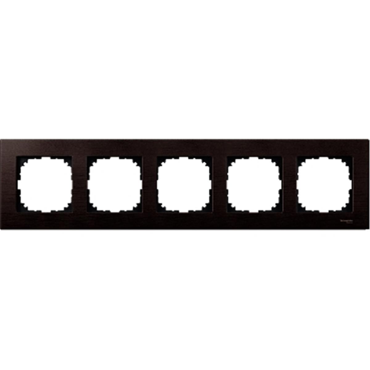 MTN4055-3471
Merten Beşli çerçeve, M-Elegance Glass, Venge