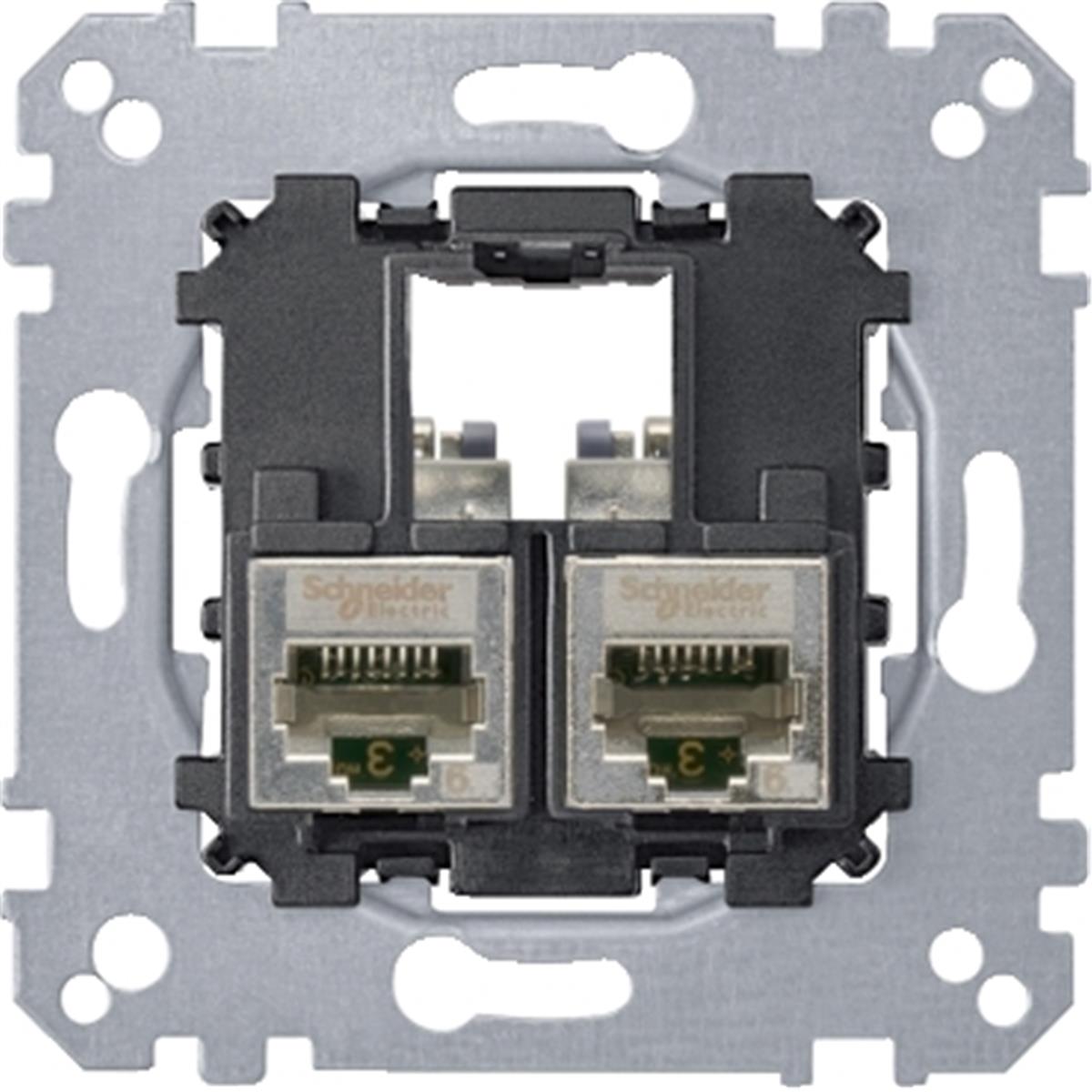 MTN4576-0022
Merten İkili RJ45 Cat6a STP