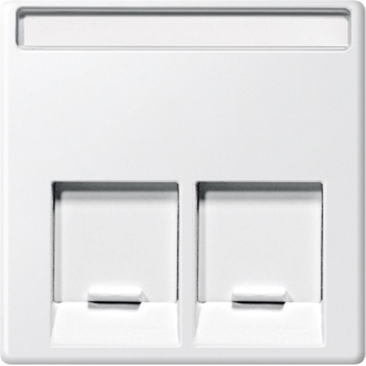 MTN469919
Merten İkili RJ45 tuş kapağı, System-M, Beyaz