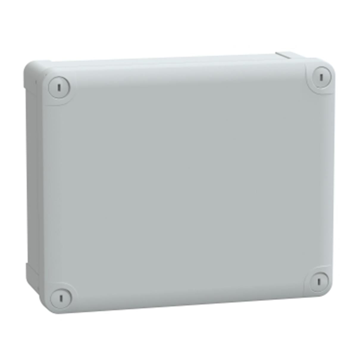 NSYTBS24198
Schneider Electric  NSYTBS24198 ABS box IP66 IK07 RAL7035 Int.H225W175D80 Ext.H241W194D194 Opaque cover H20