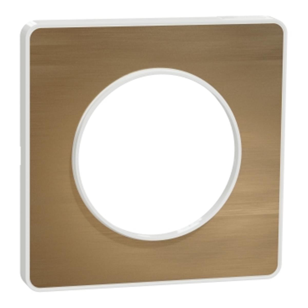 S520802L
Odace Touch Bronz Tekli Çerçeve - Beyaz
