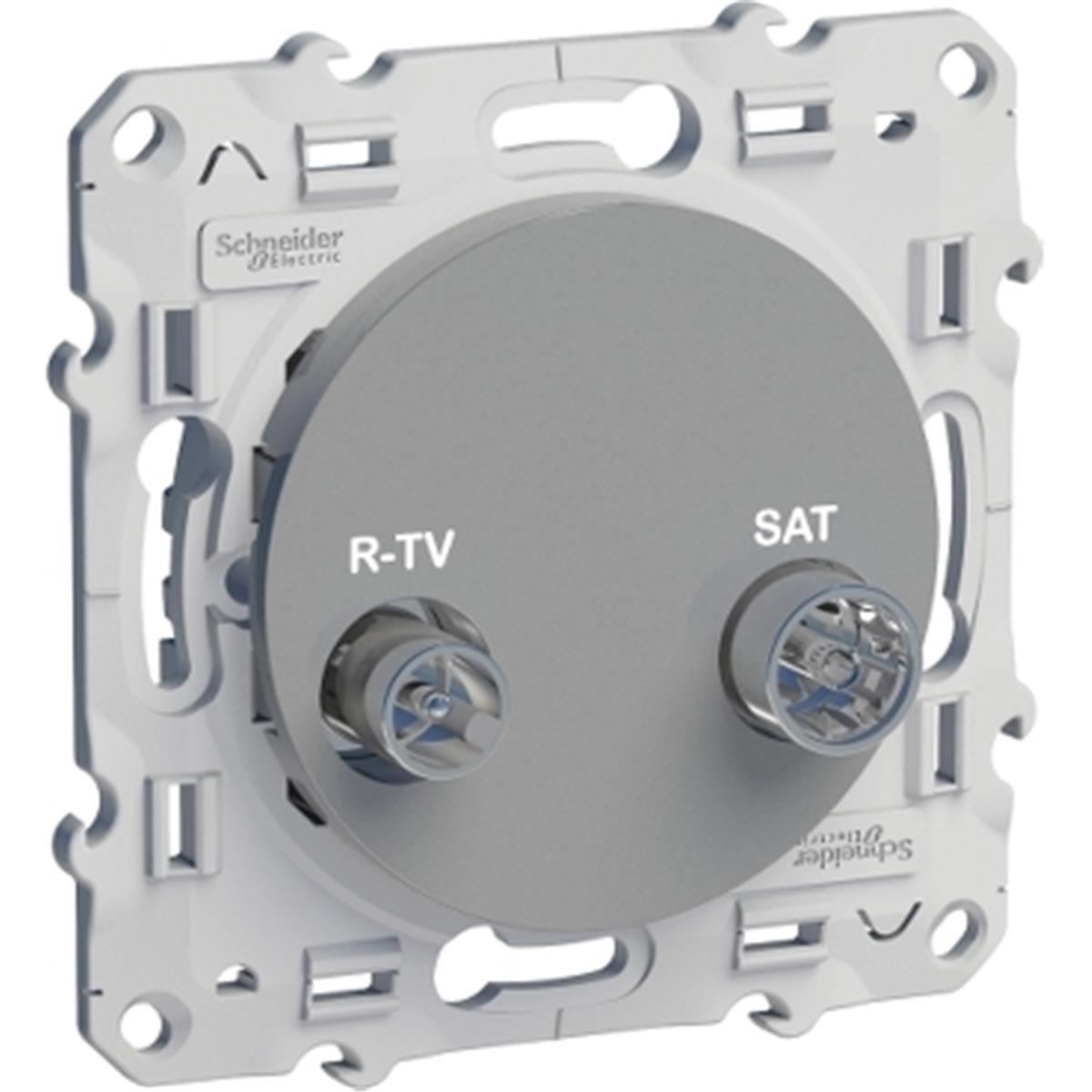 S53R455
Odace TV/SAT Priz - Sonlu - Alüminyum