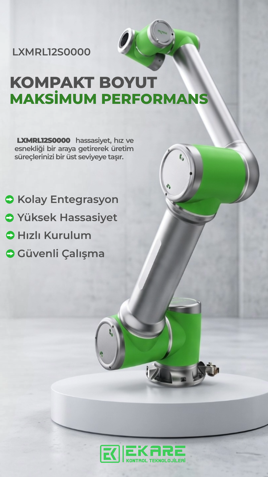 Schneider ,LXMRL12S0000 ,collaborative robot, Lexium Cobot, maximum payload 12kg