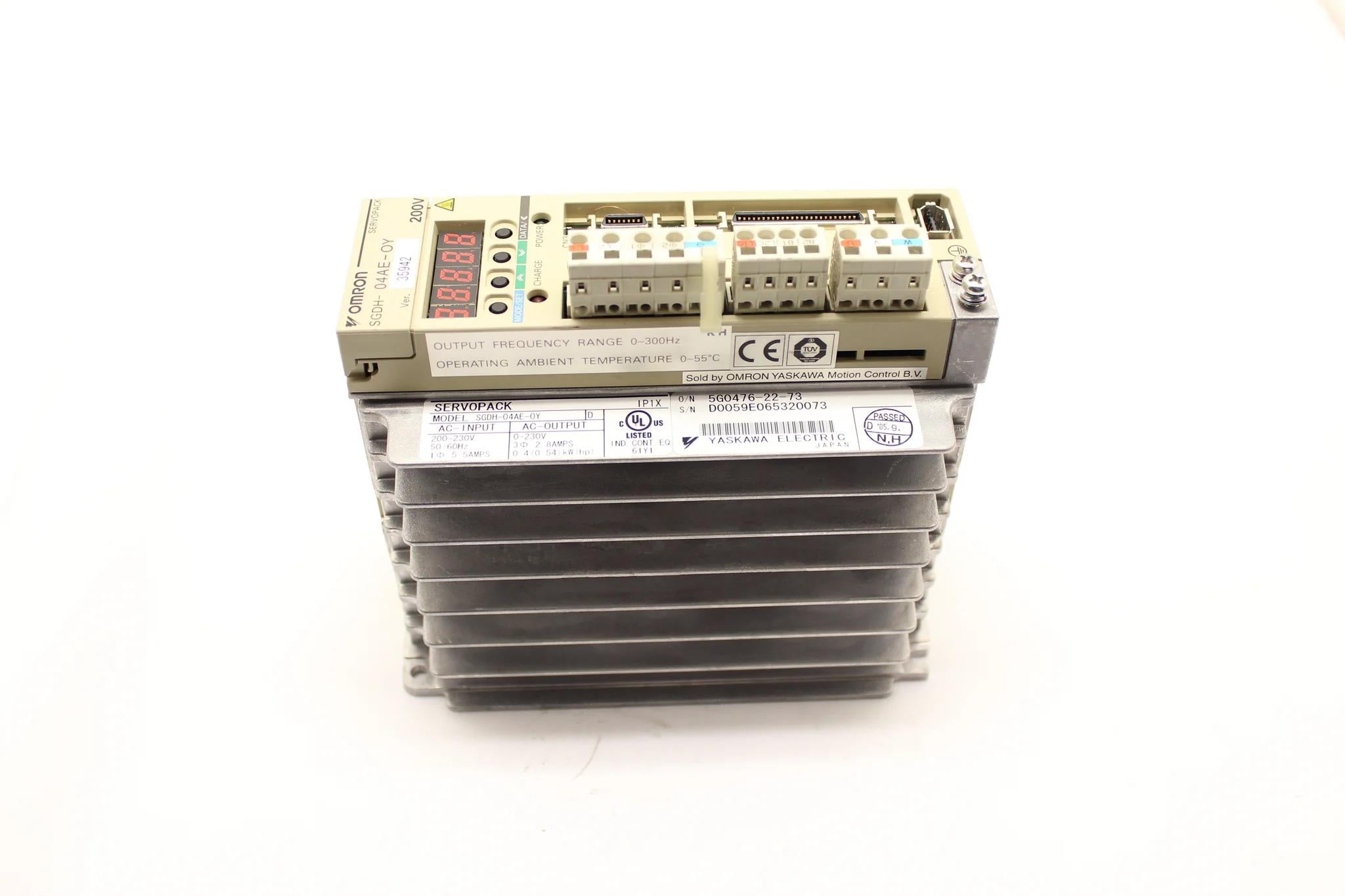 OMRON , SGDH-04 AE-OY, SERVO SÜRÜCÜ
