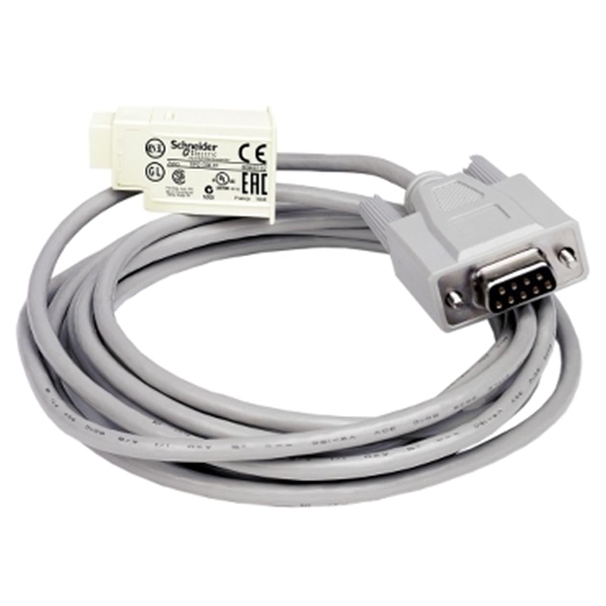 SR2CBL01
Schneider Electric  SR2CBL01  Sub-D 9 Pimli Pc Bağlantı Kablosu - Zelio Logic Ak