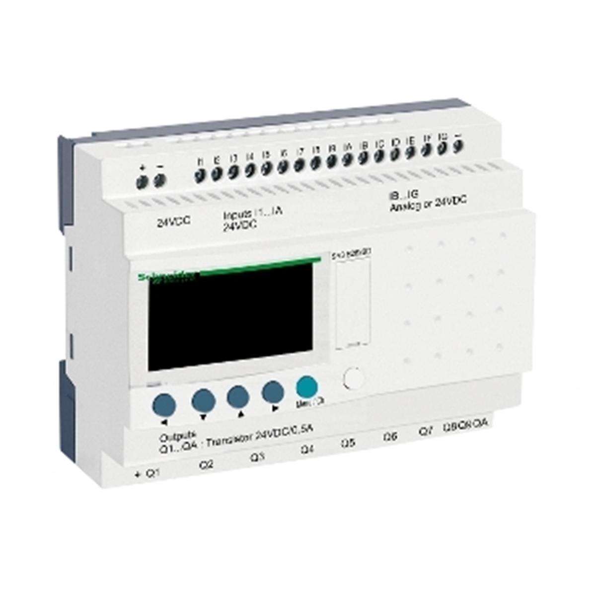 SR3B262BD
Schneider Electric SR3B262BD Modüler akıllı röle Zelio Logic - 26 G Ç - 24 V DC - saat - ekran