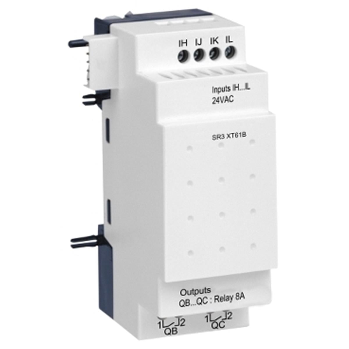 SR3XT61B
Schneider Electric  SR3XT61B  Dijital G/Ç Uzatma Modülü - 6 G Ç - 24 V Ac - Zeli