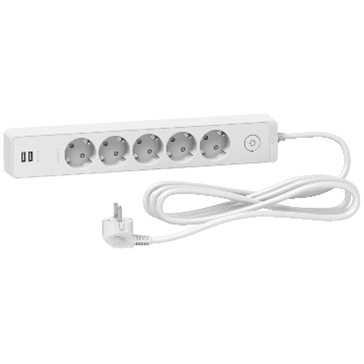 ST945U3W
Grup Priz 5 Topraklı Prizli & 2 USB Prizli, 3mt, b