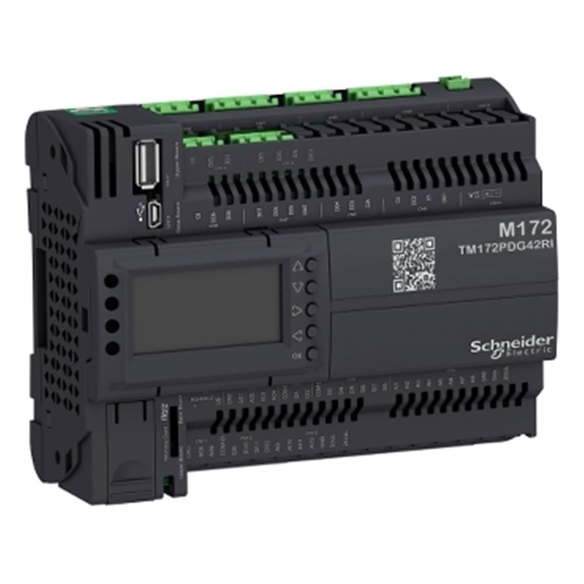 TM172PDG42RI
Schneider Electric , TM172PDG42RI , Modicon M172 PLC+HMI 42 G/Ç, Ethernet, Yalıtılmış