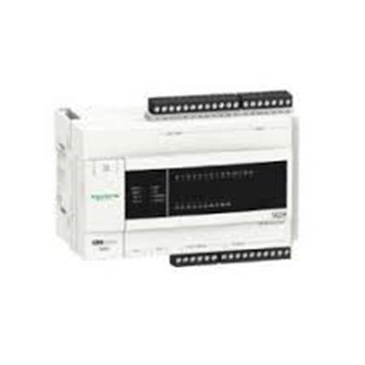 TM238LDA24DR
Schneider Electric , TM23BLDA24DR ,Compact base, Modicon M238 logic controller,. 24 I/O, 100...240 V AC supply