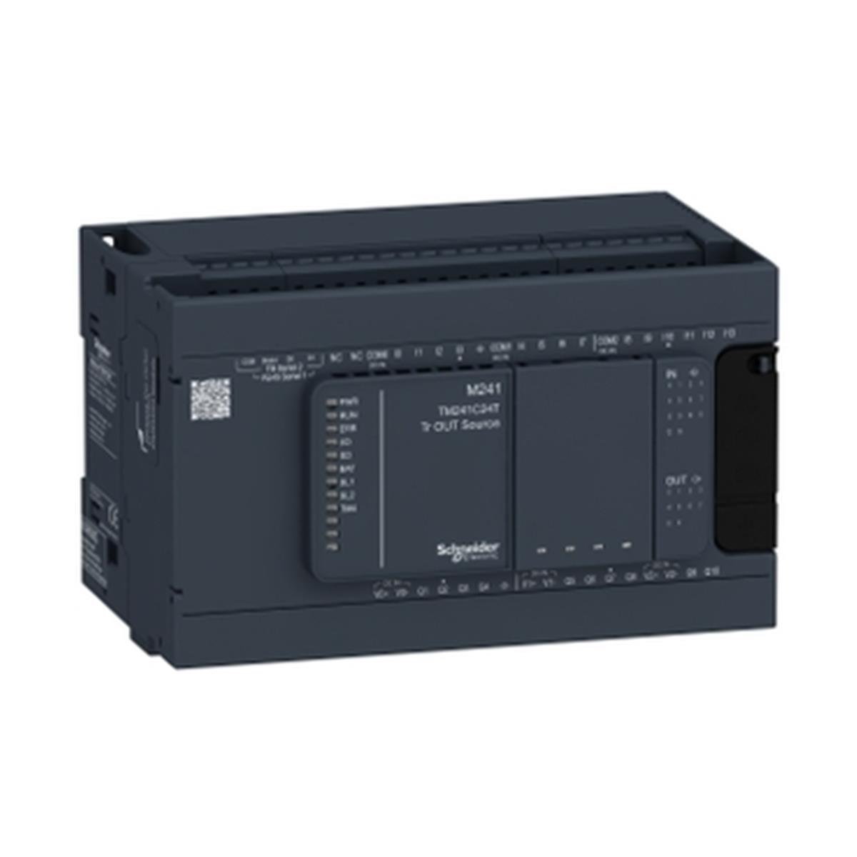 TM241C24T
Schneider Electric TM241C24T-M241 Kontrolör 24 Gç Transistör Pnp