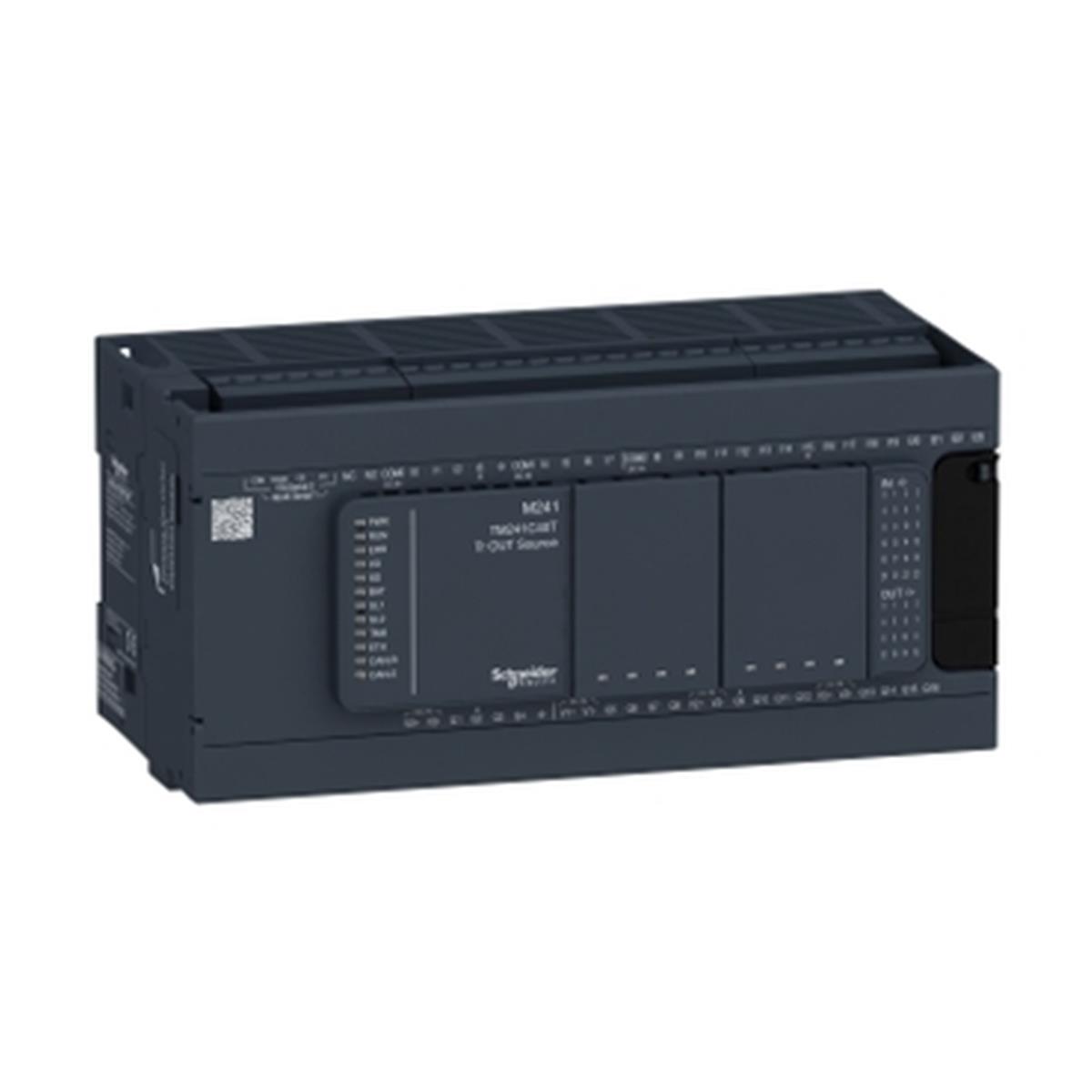 TM241C40T
Schneider Electric TM241C40T  M241 Kontrolör 40 Gç Transistör Pnp