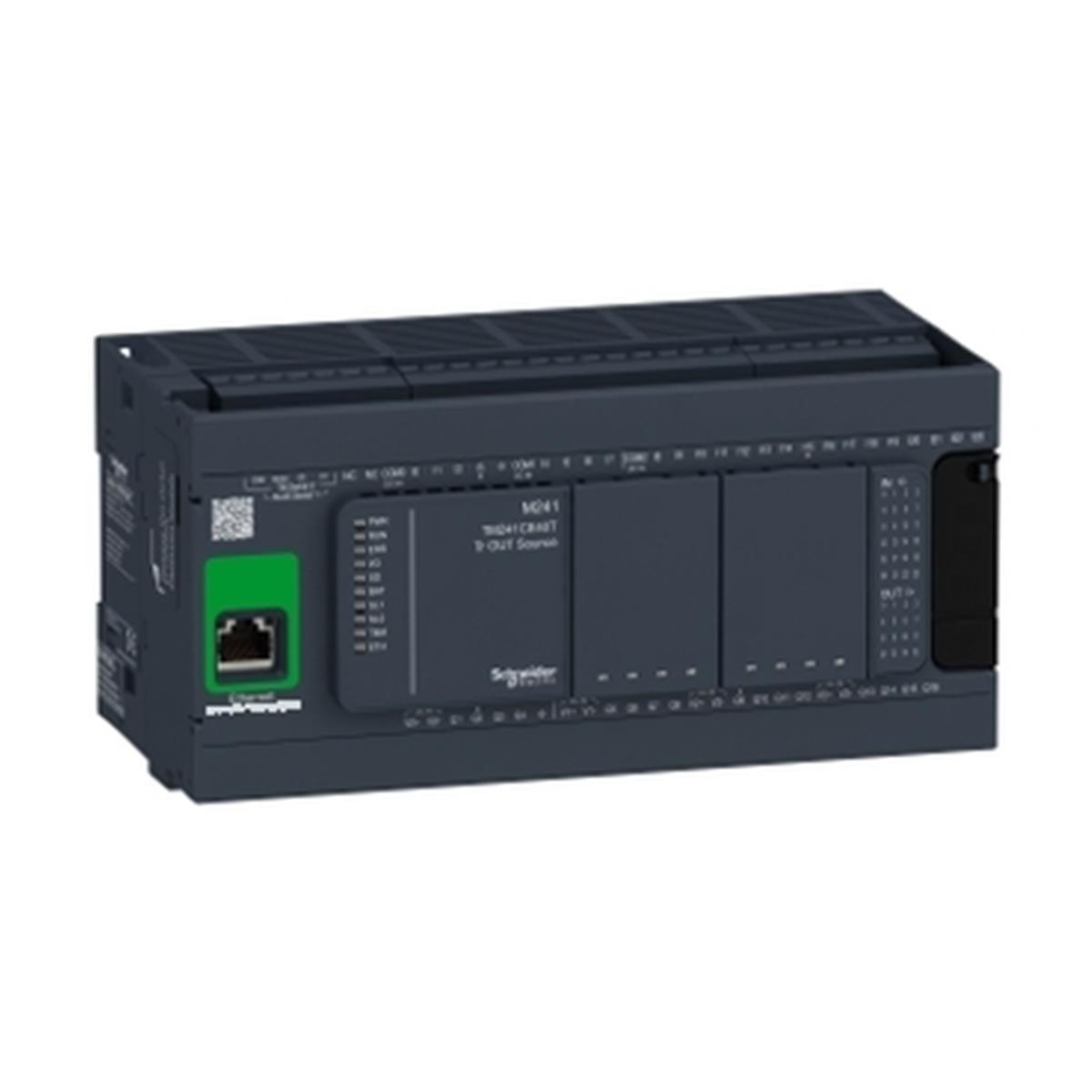 TM241CE40T
Schneider Electric TM241CE40T M241 Kontrolör 40 Gç Transistör Pnp Ethernet