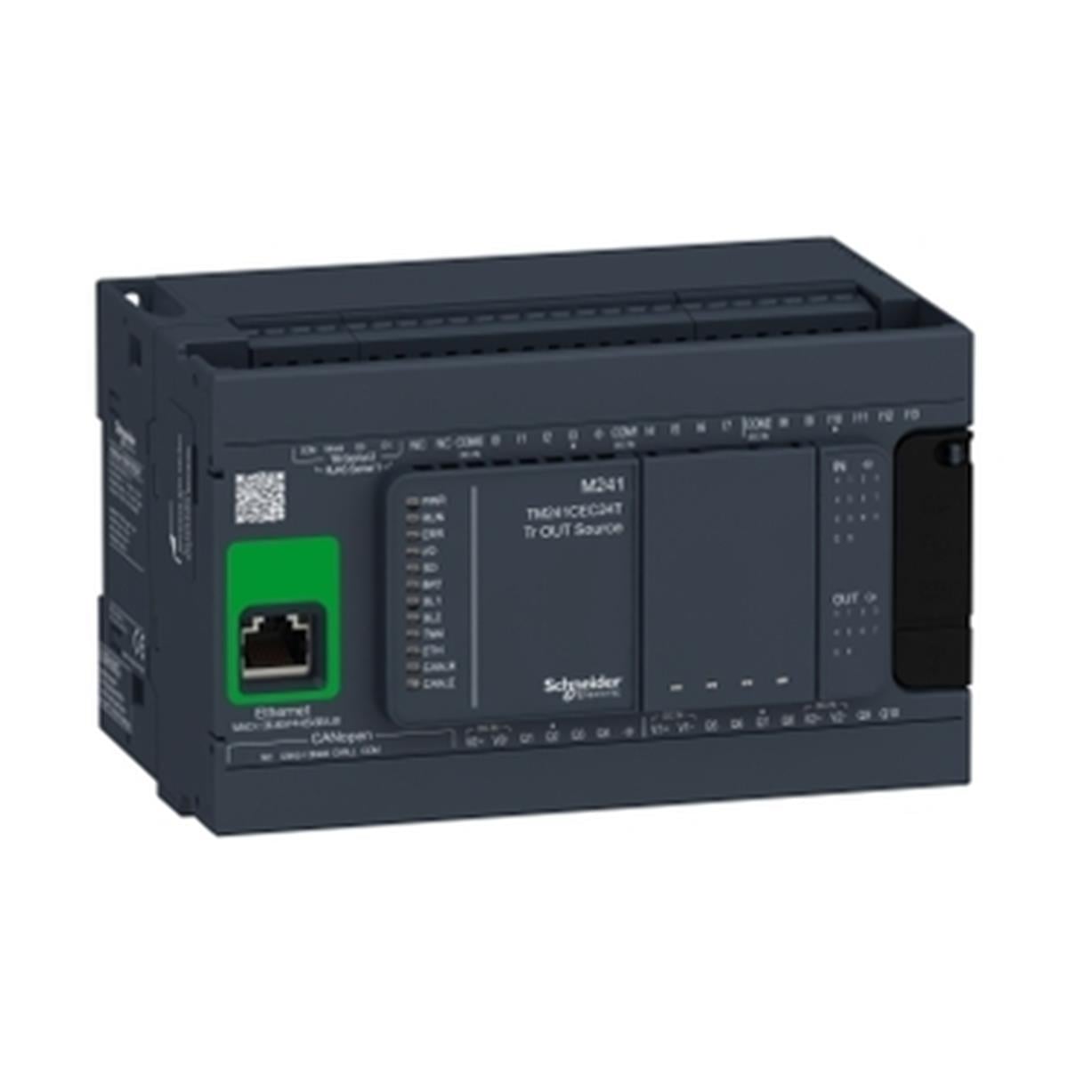 TM241CEC24T
Schneider Electric TM241CEC24T M241 Kontrolör 24 Gç Transistör Pnp Ethernet Can Master