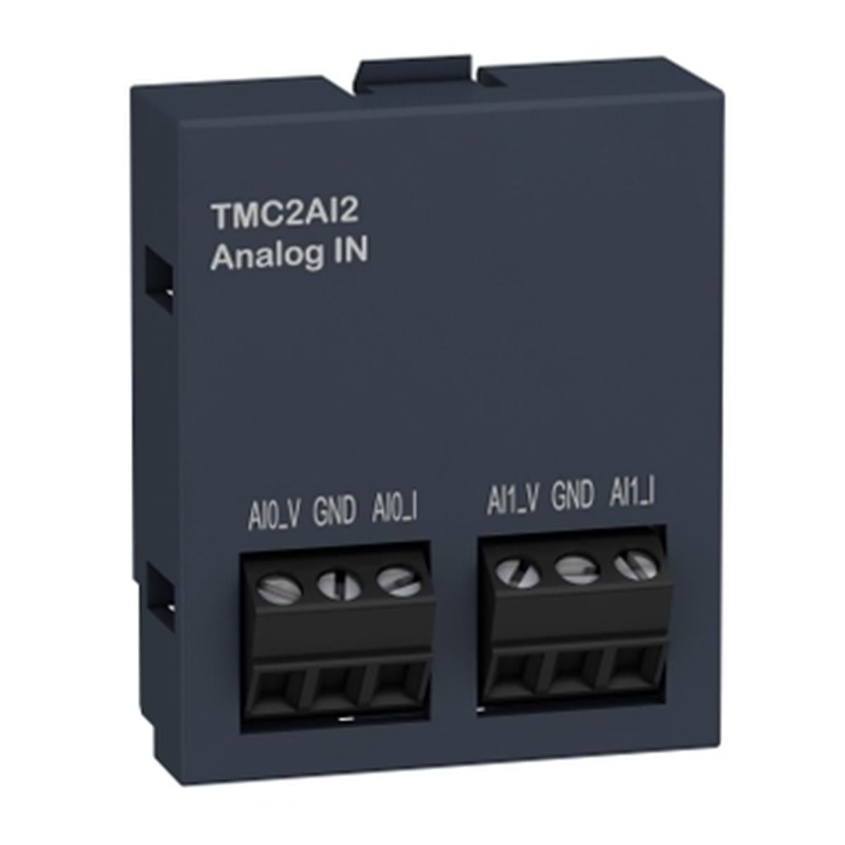 TMC2AI2
Schneider Electric TMC2AI2 M221 Kartuş - 2 Analog Akım Girişi - G/Ç Uzatma