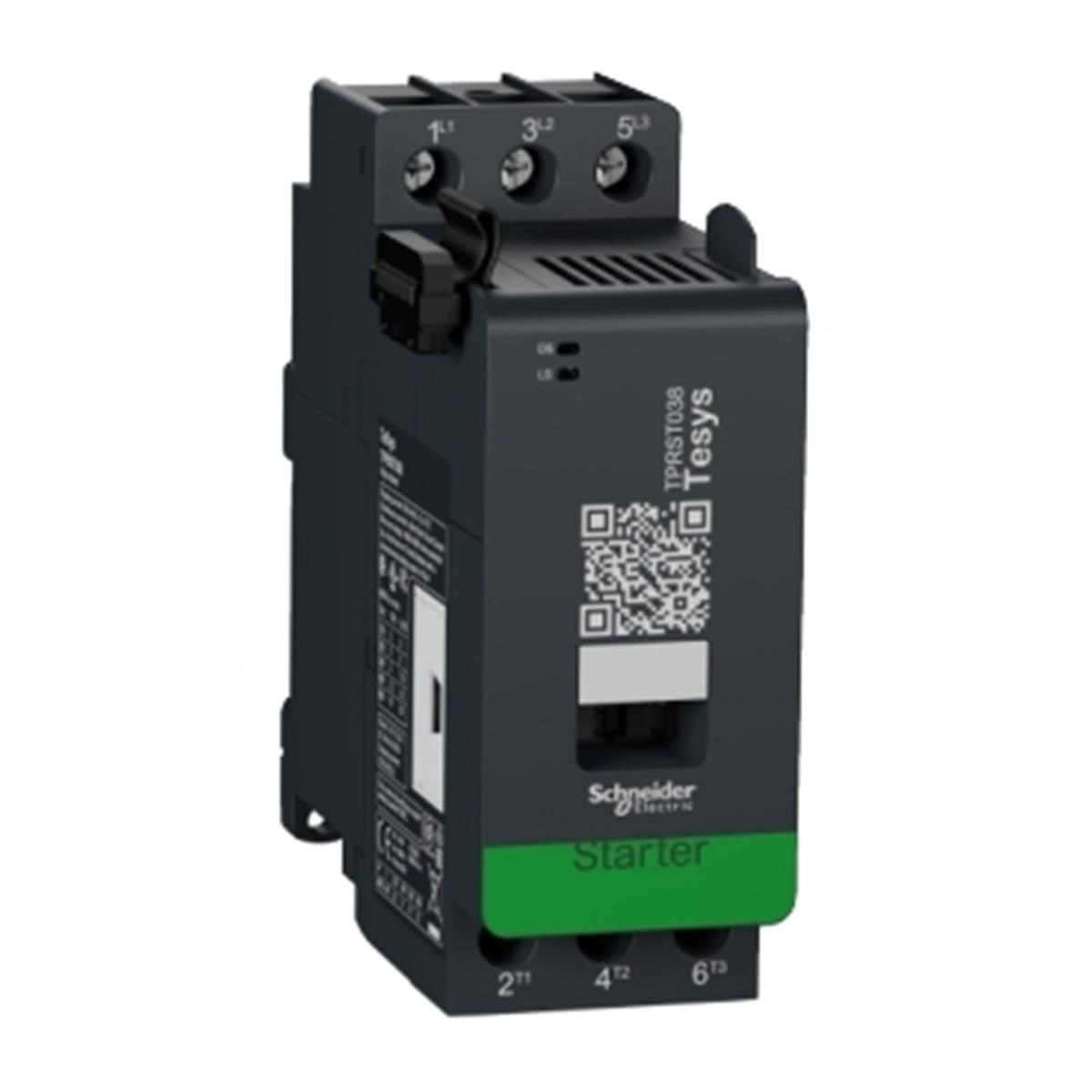 TPRST038
Schneider Electric TPRST038 Direct online starter, TeSys island, 40A AC-1, 38A AC-3, 18.5kW / 20hp