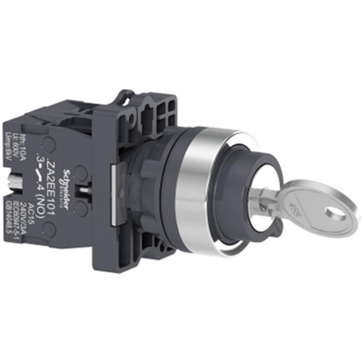 XA2EG03
Schneider Electric XA2EG03 Kilitli buton - Ø22 - 3 konumlu - kalıcı - 2NA