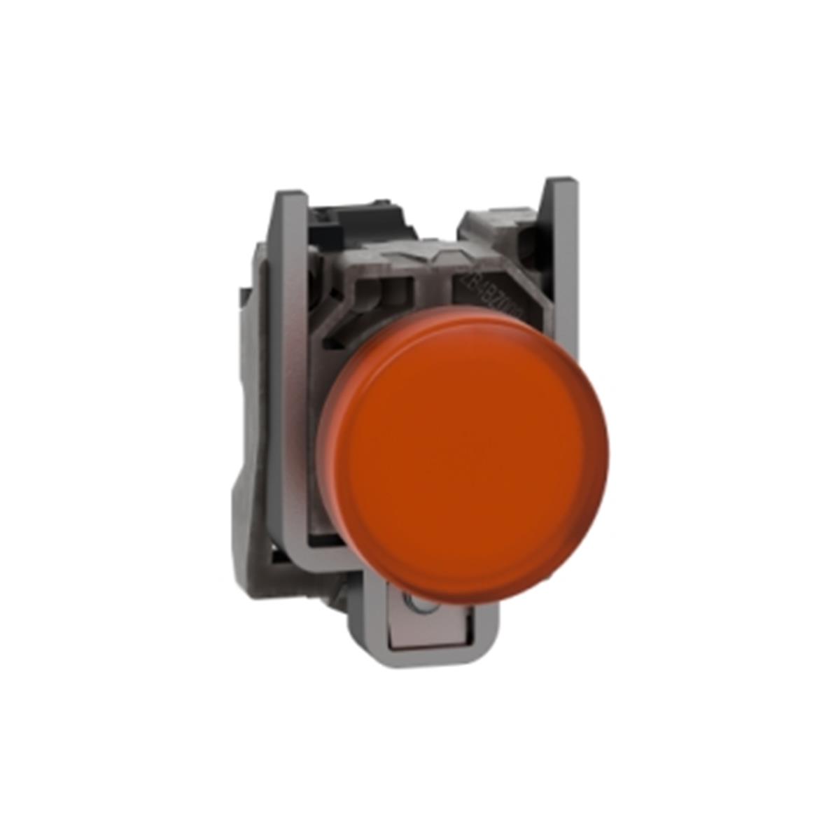 XB4BVG5
110...120V entegre LED'li turuncu sinyal lambası Ø