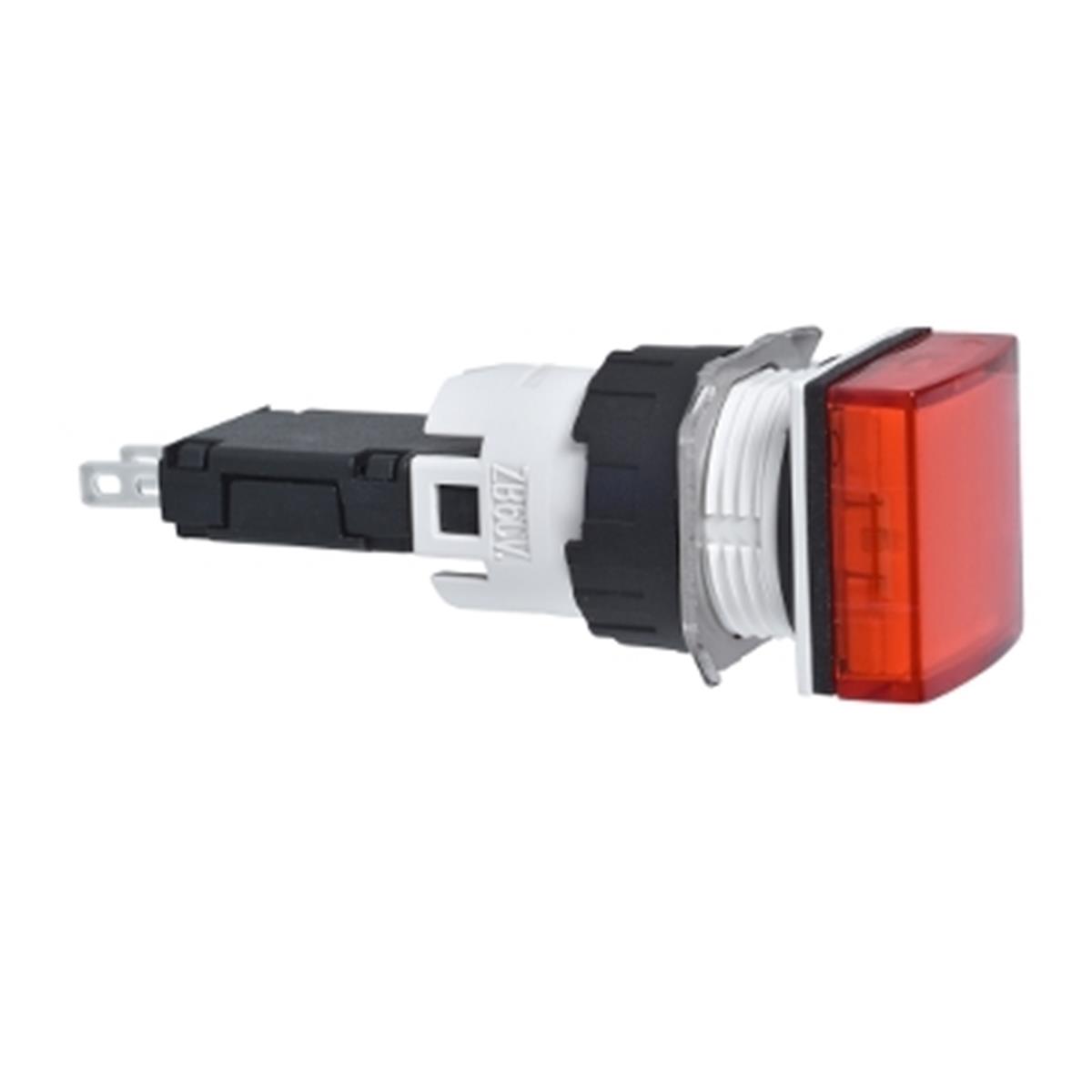 XB6CV4BB
12...24V entegre LED'li kare kırmızı sinyal lambas