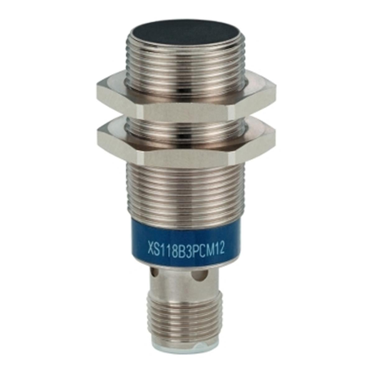 XS118B3PCM12
Endüktıf Sensör M18 L50Mm-Sn8Mm-M12