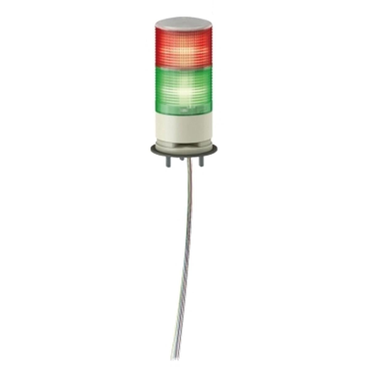 XVGB2SW
Schneider Electric XVGB2SW Easy Harmony XVG, Monoblok ışıklı kolon, Ø60, kırmızı yeşil, sabit ışıklı, buzzer, taban montajı, IP42, 24 V AC/DC