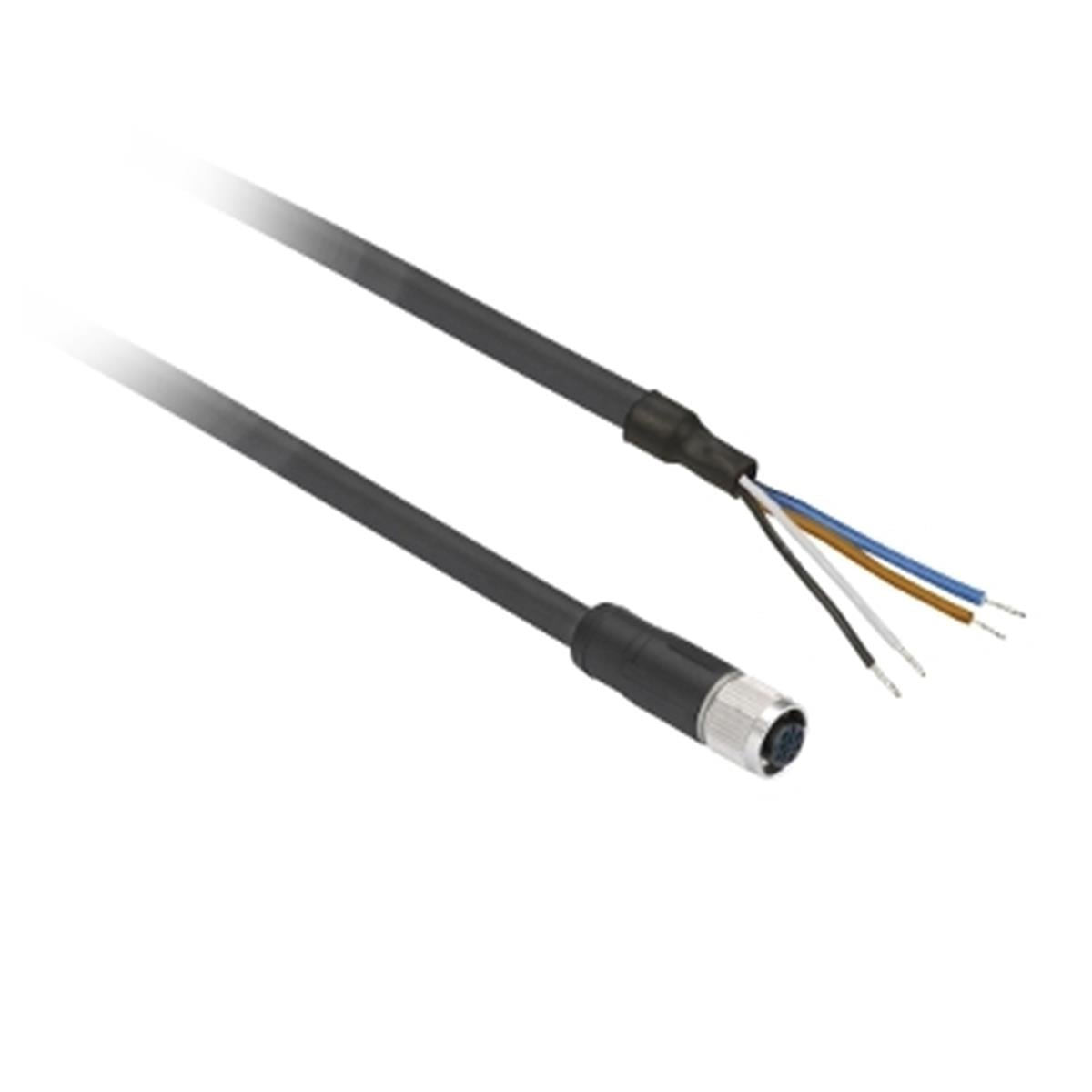 XZCP1164L2
Ön Kablolu Konnektörler Xz - Düz Dişi - M12 - 5 Pi