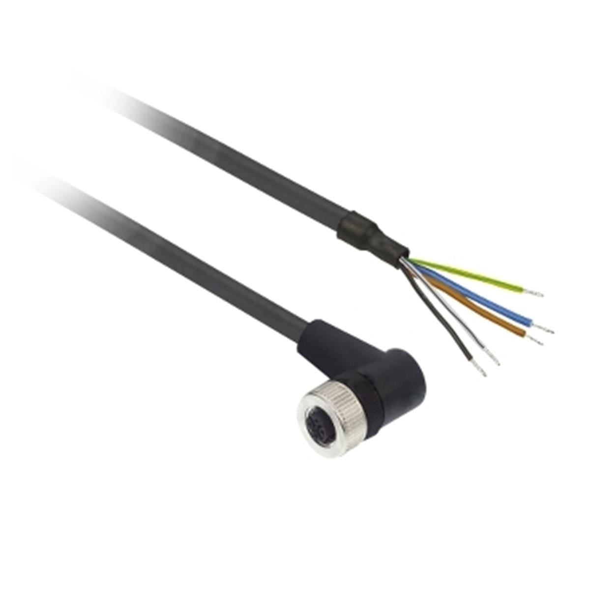 XZCP1264L10
Ön Kablolu Konnektörler Xz - Dirsekli Dişi - M12 -