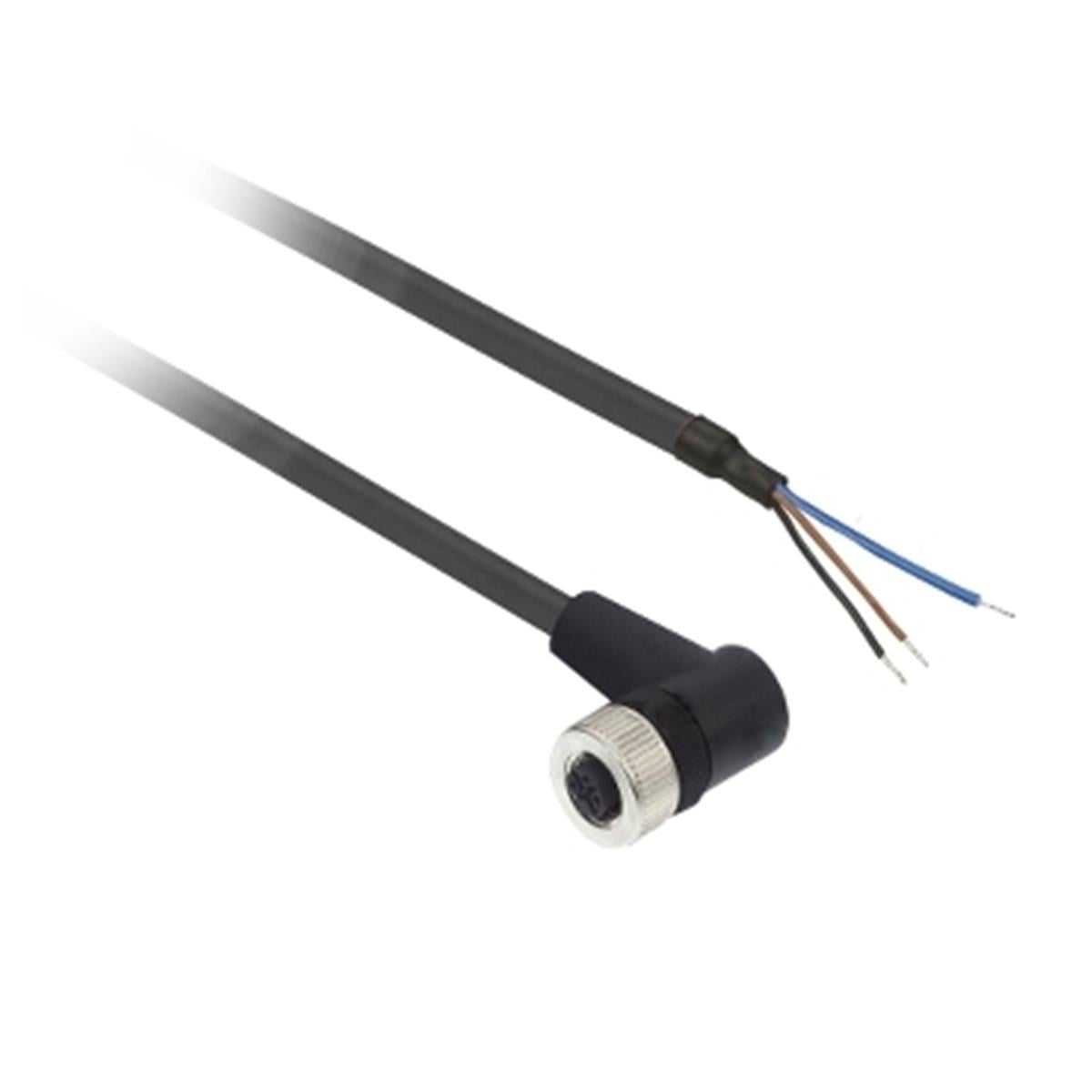XZCP1340L10
Ön Kablolu Konnektörler Xz - Dirsekli Dişi - M12 -