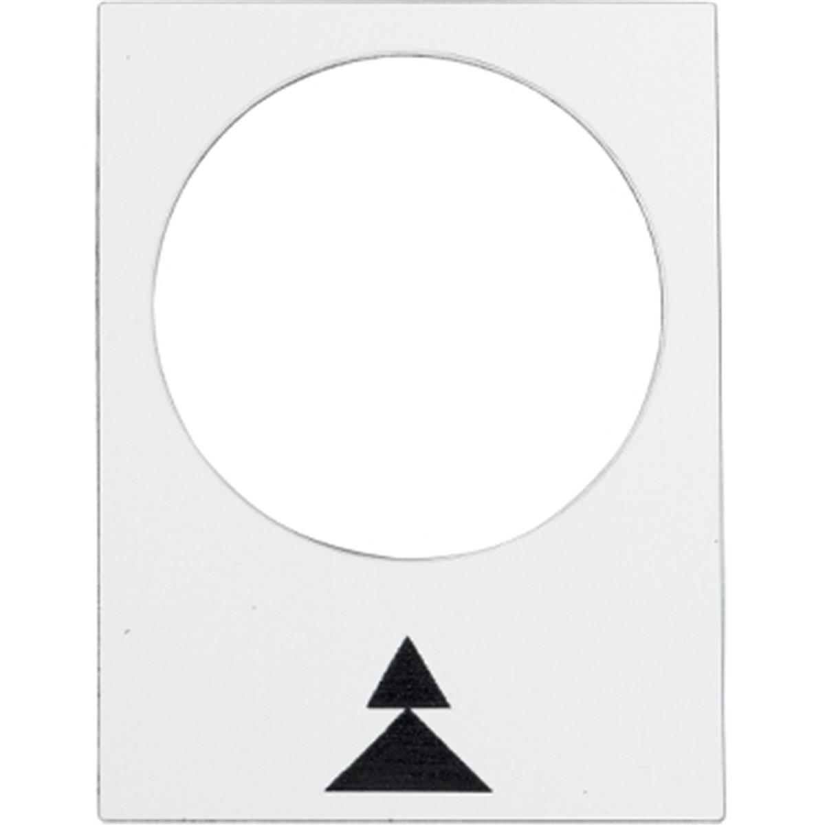 ZB2BY4909
Yazı - 30 x 40 mm - beyaz - sağ, yavaş-hızlı