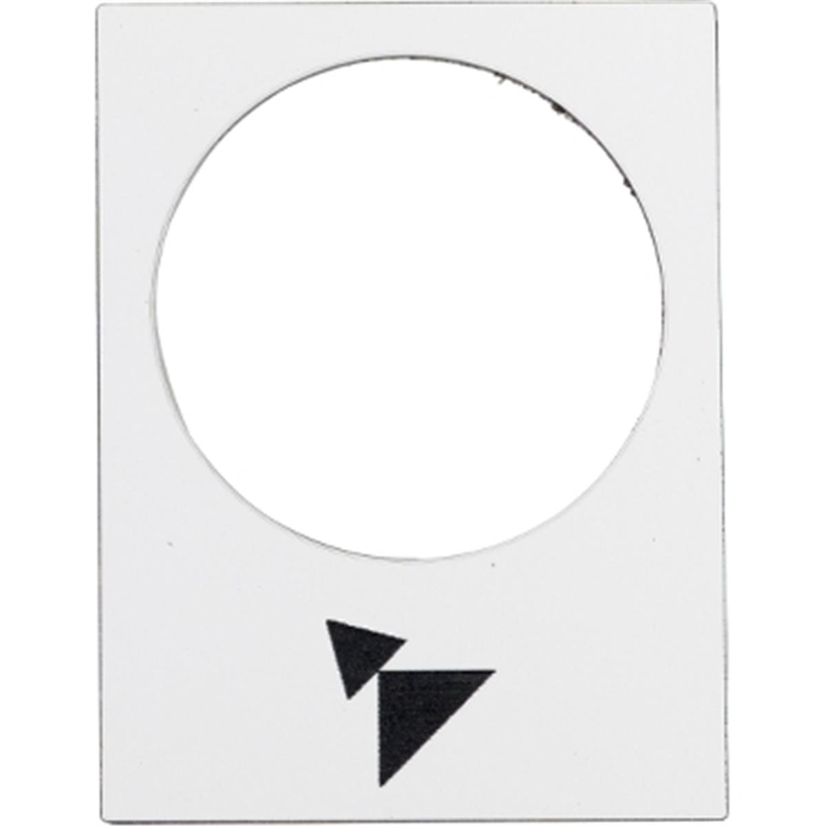ZB2BY4915
Yazı - 30 x 40 mm - beyaz - ileri, yavaş-hızlı