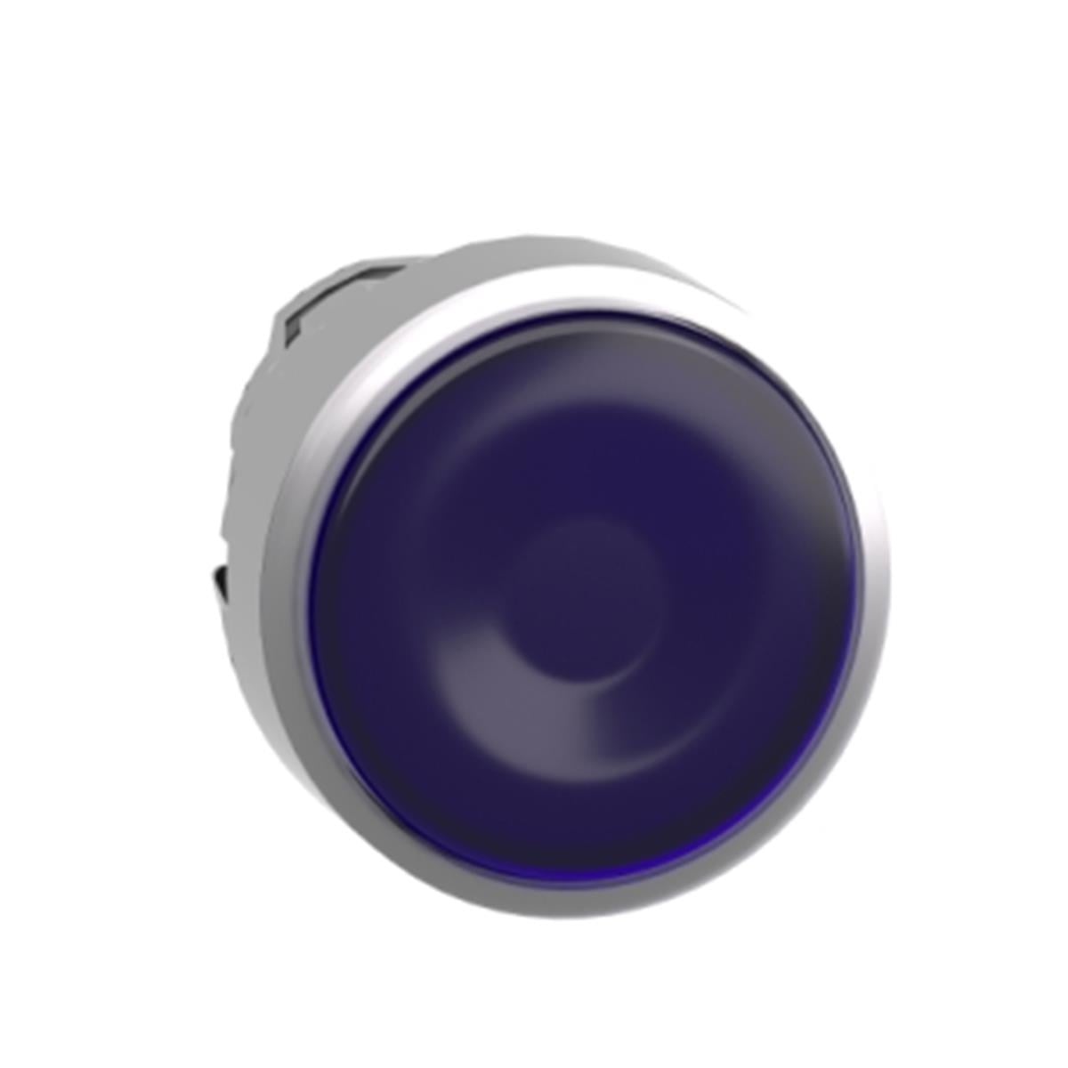 ZB4BH063
Entegre LED için mavi ışıklı yaylı buton başlığı Ø