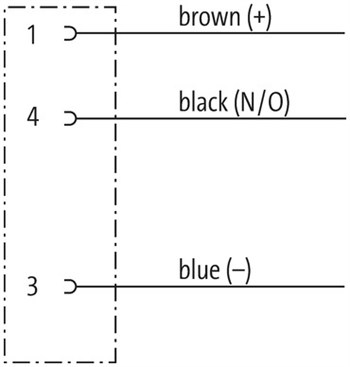 Murr Electronic , 7000-08041-6100500 , M8 3 Pin Düz Soketli kablo , 5m