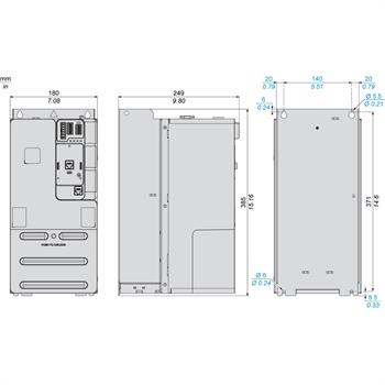 Schneider Electric Hız Kontrol Cihazı - 15Kw- 400V Trifaze - Atv340 Ethernet - ATV340D15N4E
