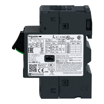 Schneider Electric GV2ME03 -0.25-0.4A  Gv2 Termik Manyetik Motor Devre Kesici