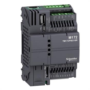 TM172PBG18RSchneider Electric , TM172PBG18R , Controller, Modicon M171/M172/M173, performance, blind, 18 IO, Ethernet, Modbus