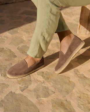Süet Espadril