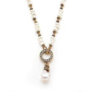 Ethic Barok Charm İnci Kolye