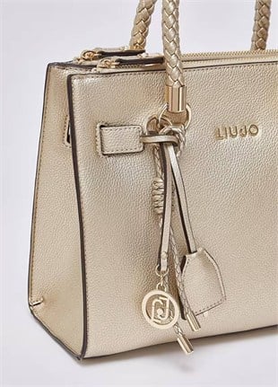 Gold Satchel Çanta