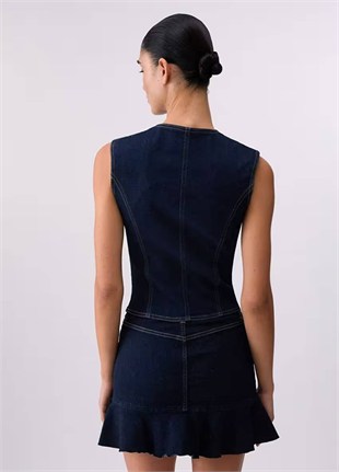 Denim Yelek