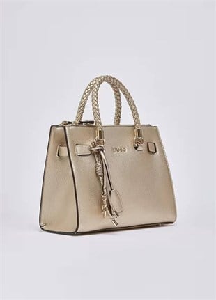 Gold Satchel Çanta