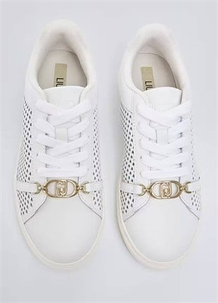 Beyaz Fileli Sneaker
