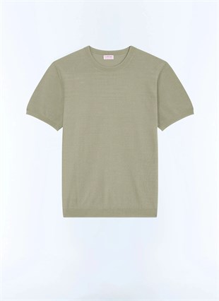 Yeşil Kısa Kollu T-Shirt