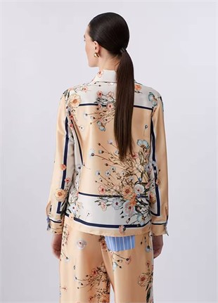 Floral Desenli Gömlek