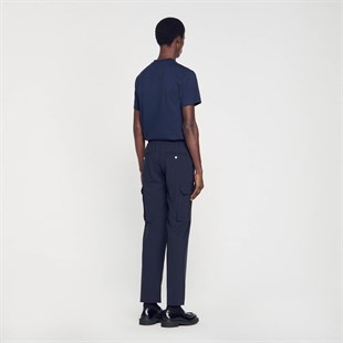 Lacivert Kargo Cep Pantolon