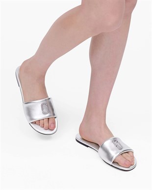 Silver Deri Terlik