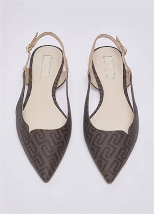 Monogram Slingback Ayakkabı