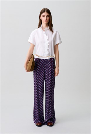 Victorian Yaka Poplin Gömlek