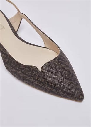 Monogram Slingback Ayakkabı